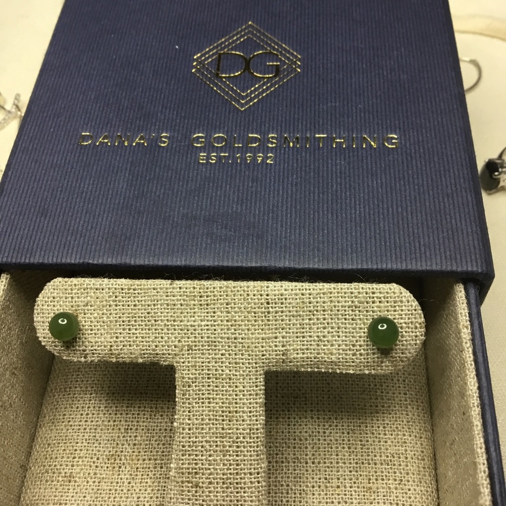 New Jade Studs